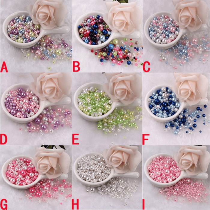 150pcs of Colorful Acrylic Pearls - Perfect for DIY Jewelry Making Crafts! Christmas, Thanksgiving, New Year's gifts