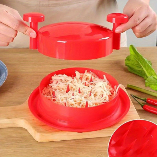 1pc Effortless Chicken & Beef Shredder Mincer - Manual, Durable, Reusable - Creative Kitchen Tool for Tenderized Meat, Multipurpose Crusher - Time-Saving Cooking Essential, Easy Wash, Gadgets