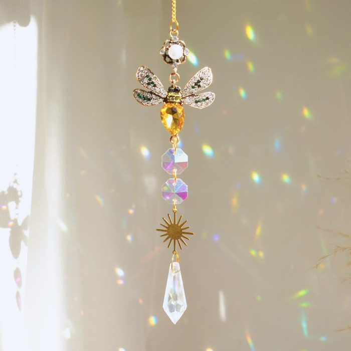 1pc\u002F3pcs, Suncatcher For Window, Crystal Rainbow Maker, Chandelier Pendant For Home Decor, Courtyard Decor, Car Decor Gift For Girl Wedding, Birthday Gift, Valentine's Day, Easter