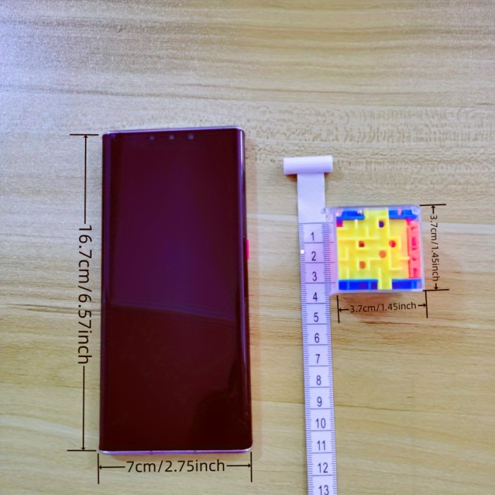 3D Cube Maze Cube Puzzle Maze Toy Universal Rolling Ball Game Maze Toy Education Six-sided Intelligence Puzzle Toy