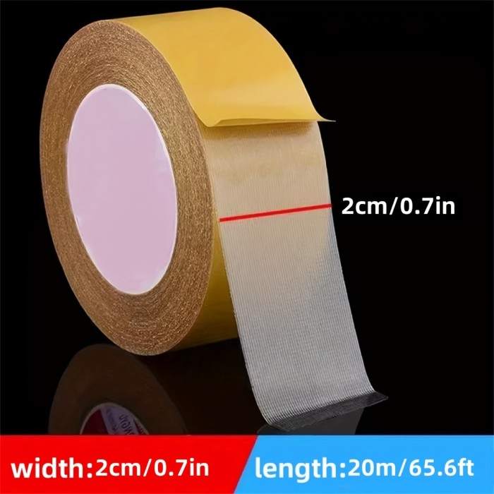 Heavy-Duty Double-Sided Tape, 1.18\