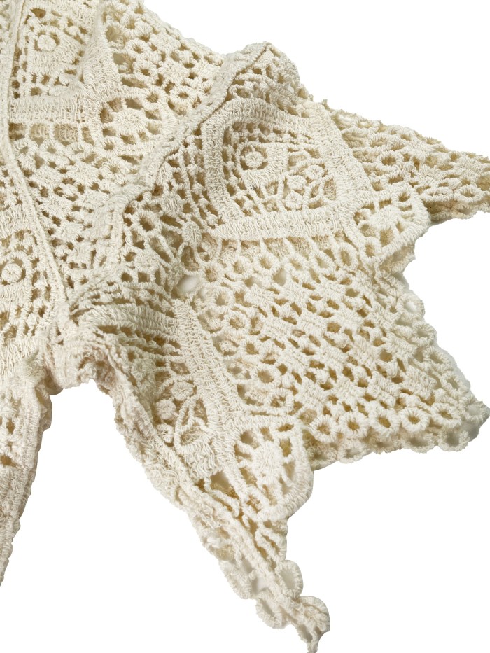 Comfy Cotton Casual Top for Women: Asymmetrical Hem & Mesh Detail, Easy-Care – Perfect for Beach and All-Season Wear