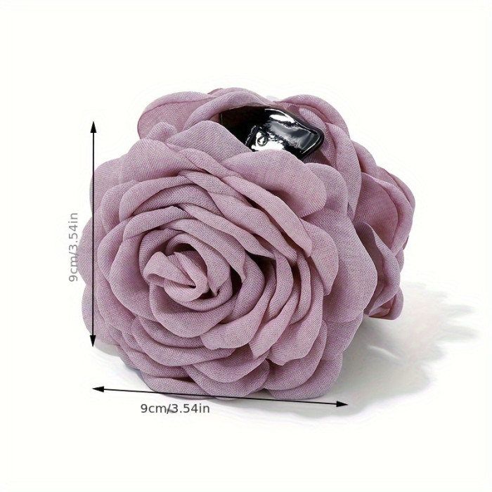 Big Rose Hair Clips Claw Clips Hair Accessories For Girls