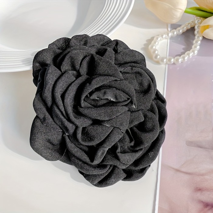 Big Rose Hair Clips Claw Clips Hair Accessories For Girls