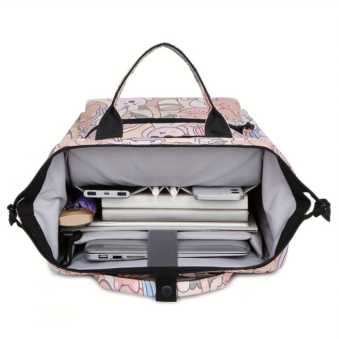 15.6 Inch Lightweight Water Resistant Laptop Backpack - Shockproof, Anti-Splash, and Durable Design for Men and Women - Comfortable Shoulder Bag for Work, School, and Travel