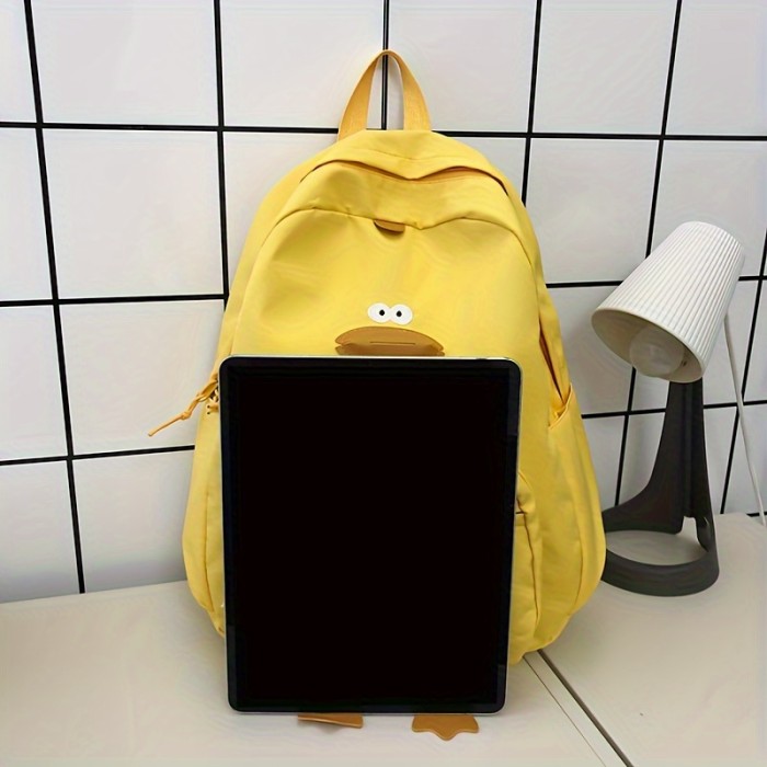 1pc Ultralight Casual Fashion Backpack - Spacious & Stylish, Versatile for School & Beyond - Large Capacity, Lightweight Design