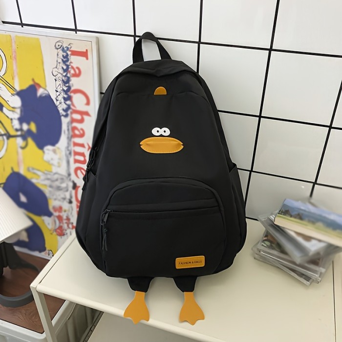 1pc Ultralight Casual Fashion Backpack - Spacious & Stylish, Versatile for School & Beyond - Large Capacity, Lightweight Design