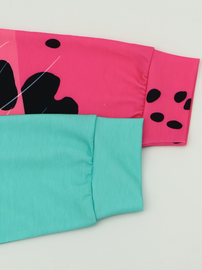 Wildly Stylish Cheetah Print Sweatshirt - Fashionable Long Sleeve Crew Neck Pullover - Lightweight & Warm, Perfect for Fall & Winter - Womens Clothing