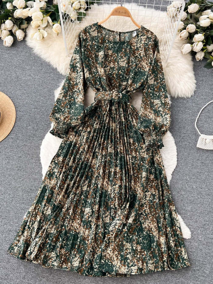 Naayela Pleated Dress (8 Colors)