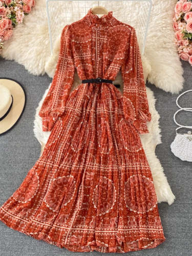 Musheera Pleated Dress(5 Colors)