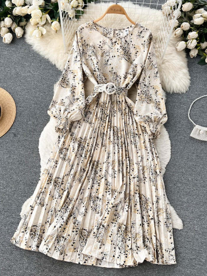 Naayela Pleated Dress (8 Colors)