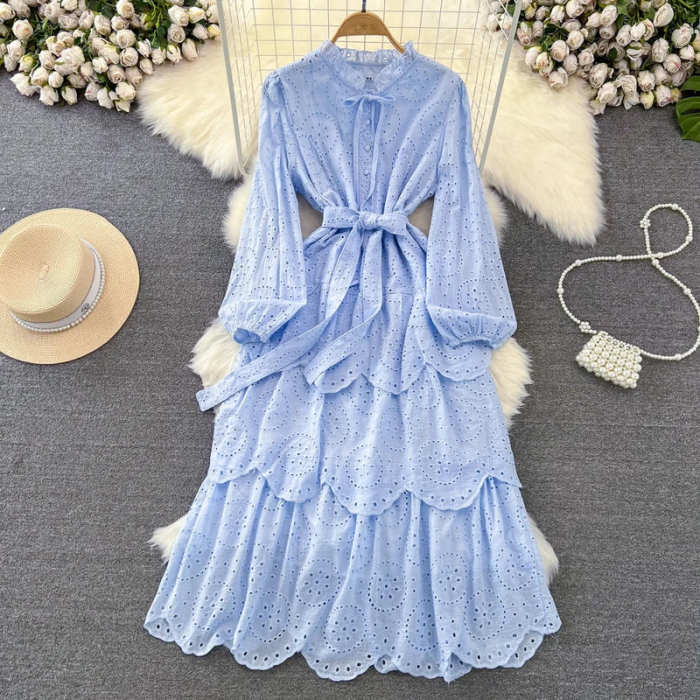 Parker Ruffled Dress(5 Colors)