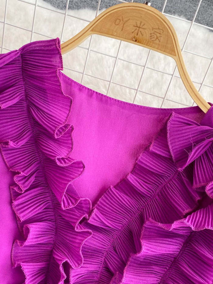Aaliyah Pleated Dress(6 Colors)