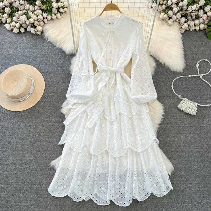 Parker Ruffled Dress(5 Colors)
