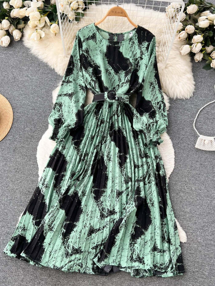 Naayela Pleated Dress (8 Colors)