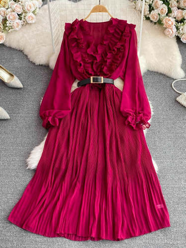 Aaliyah Pleated Dress(6 Colors)