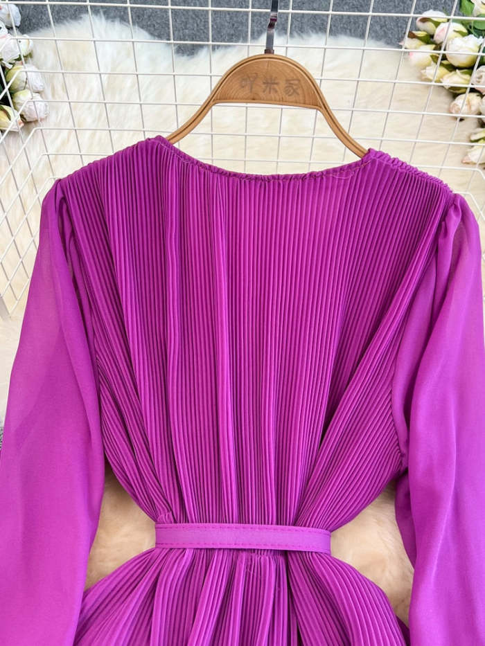 Ishwa Draped Long Dress(6 Colors)