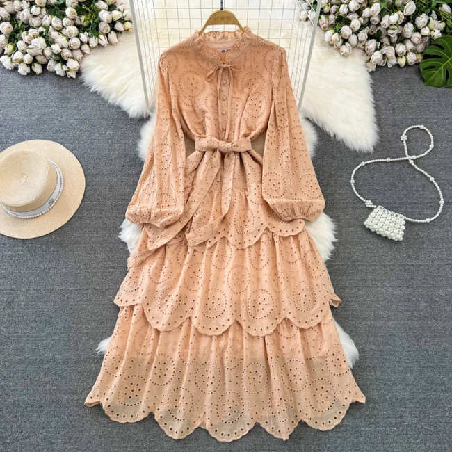 Parker Ruffled Dress(5 Colors)