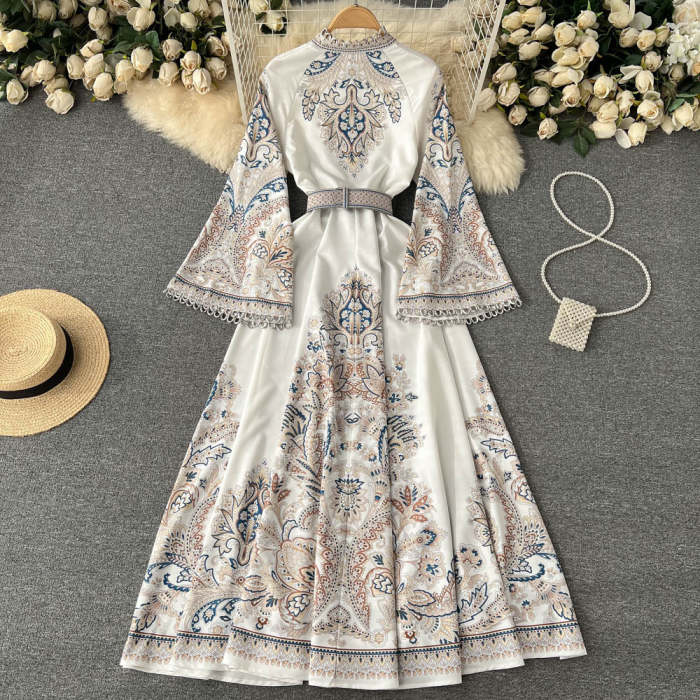 Hania Printed dress(2 Colors)