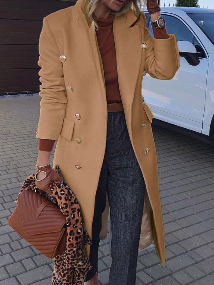 Classic Button Design Jacket