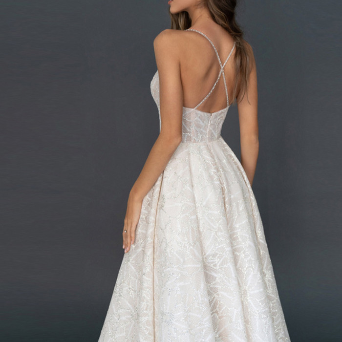 Elegant Slim-fit Backless Dress