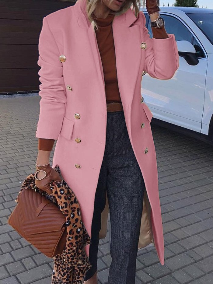 Classic Button Design Jacket