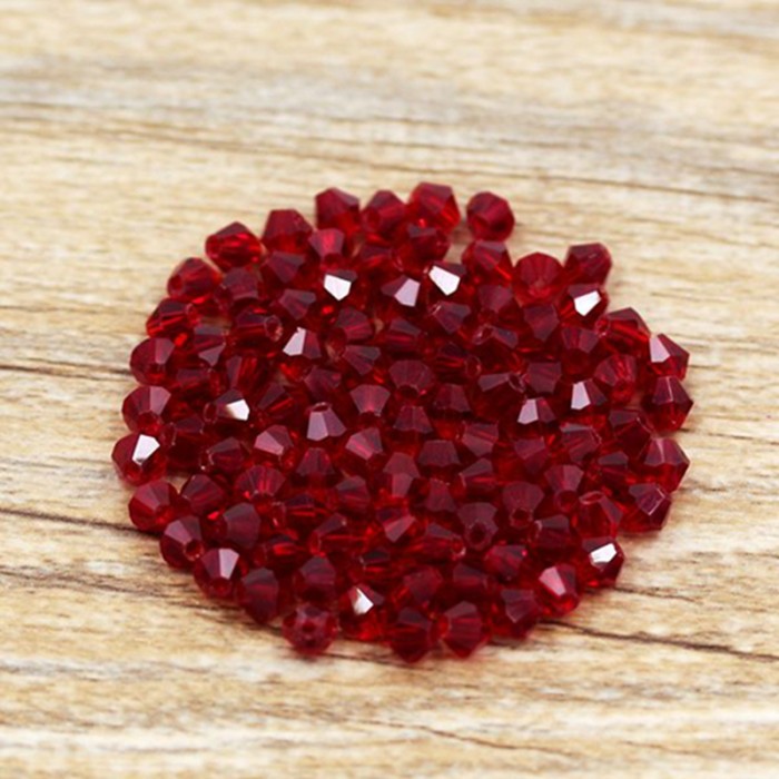 300\u002F90pcs Exquisite 4mm Bicone Loose Crystal Beads For Jewelry Making DIY Bracelet Necklace Accessories