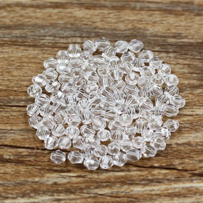 300\u002F90pcs Exquisite 4mm Bicone Loose Crystal Beads For Jewelry Making DIY Bracelet Necklace Accessories