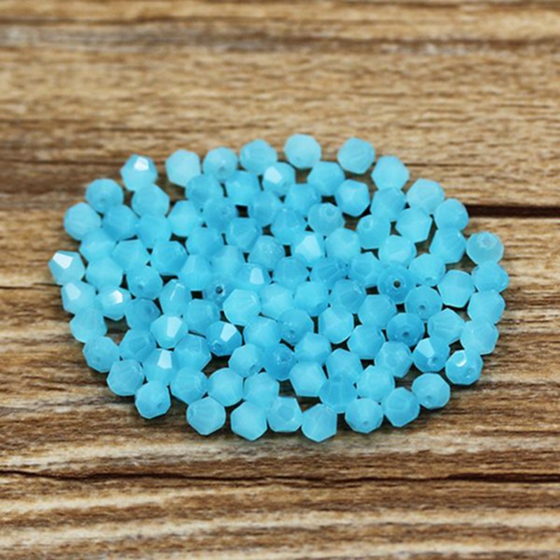 300\u002F90pcs Exquisite 4mm Bicone Loose Crystal Beads For Jewelry Making DIY Bracelet Necklace Accessories