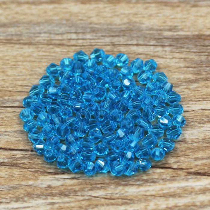 300\u002F90pcs Exquisite 4mm Bicone Loose Crystal Beads For Jewelry Making DIY Bracelet Necklace Accessories