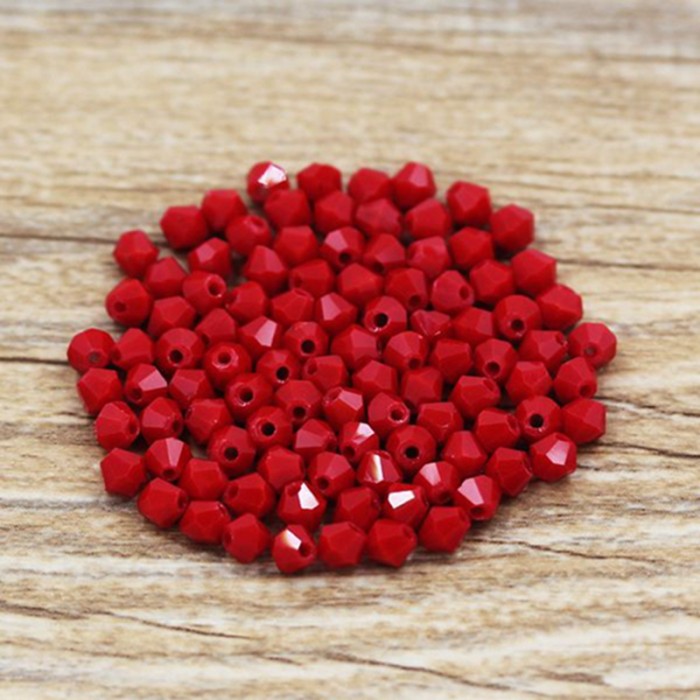 300\u002F90pcs Exquisite 4mm Bicone Loose Crystal Beads For Jewelry Making DIY Bracelet Necklace Accessories
