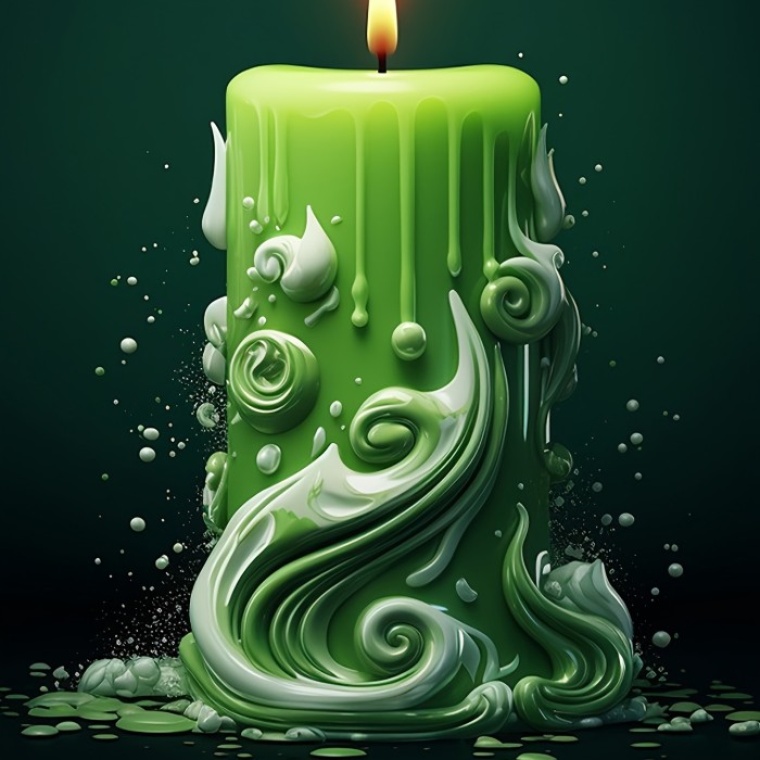 1pc Premium DIY Silicone Mold for Creating Unique Cylindrical Aromatherapy Candles