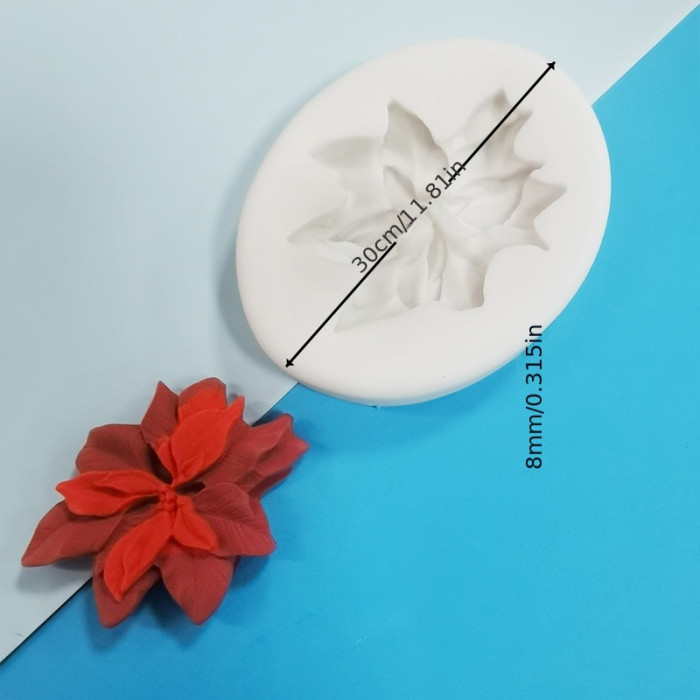 4pcs Rose Silicone Mold Set for DIY Candles, Soaps & Home Decor - Versatile Kitchen and Dining Crafting Tools