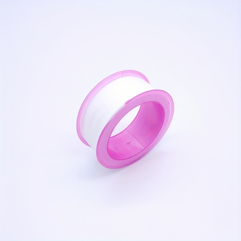 1\u002F3pcs PTFE Water Pipe Tape, Oil-free Sealing Tape, Fitting Thread Seal Tape, White Pipe Thread Seal Raw Material Tape, Home Essential Bath\u002FBathroom Accessories