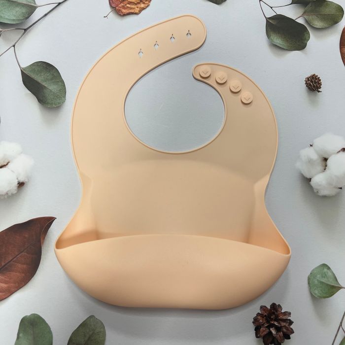 BPA Free Silicone Baby Bibs For Babies & Toddlers (10-72 Months) Waterproof, Soft, Unisex, Non Messy, Adjustable Fit Waterproof Bibs
