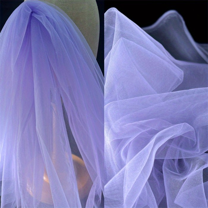 Soft Swiss Net Fabric, 1 Yard\u002F3 Yards\u002F5 Yards, 160cm Wide, for Wedding Dress, Clothing DIY