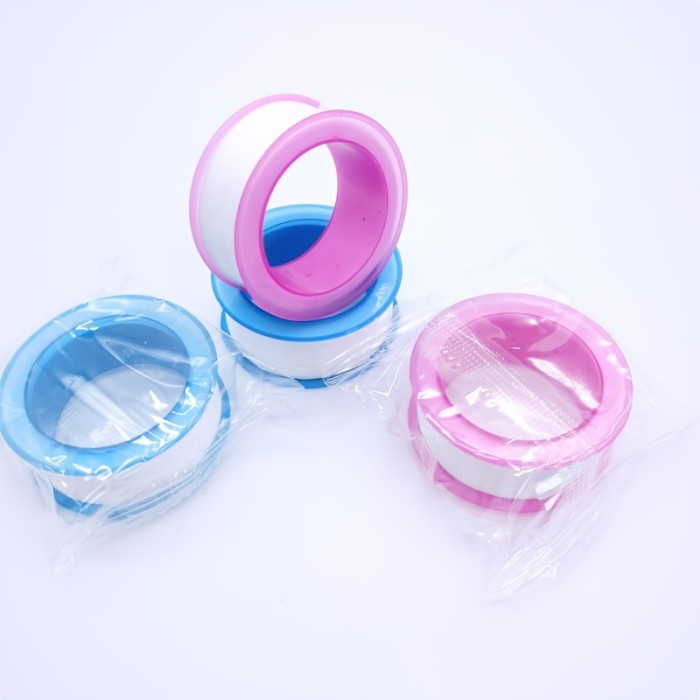 1\u002F3pcs PTFE Water Pipe Tape, Oil-free Sealing Tape, Fitting Thread Seal Tape, White Pipe Thread Seal Raw Material Tape, Home Essential Bath\u002FBathroom Accessories