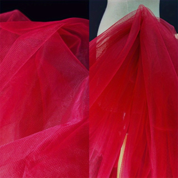 Soft Swiss Net Fabric, 1 Yard\u002F3 Yards\u002F5 Yards, 160cm Wide, for Wedding Dress, Clothing DIY