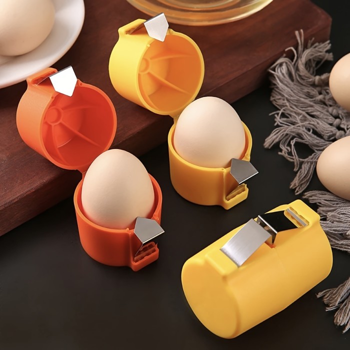 Easy-Clean Egg Shell Separator - Quick Peel & Yolk Divider for Kitchen, Baking Essentials