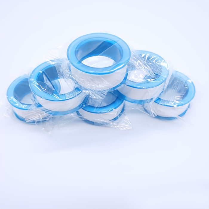 1\u002F3pcs PTFE Water Pipe Tape, Oil-free Sealing Tape, Fitting Thread Seal Tape, White Pipe Thread Seal Raw Material Tape, Home Essential Bath\u002FBathroom Accessories