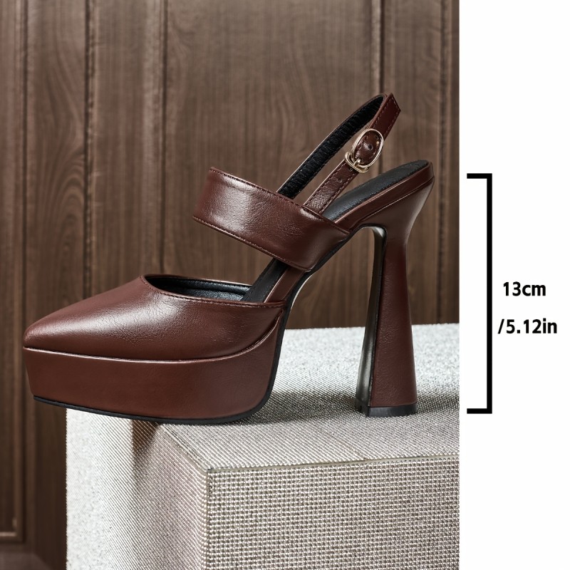 Women's Fashionable Pointed Toe Block Heels, Stylish And Comfortable Pumps for Women