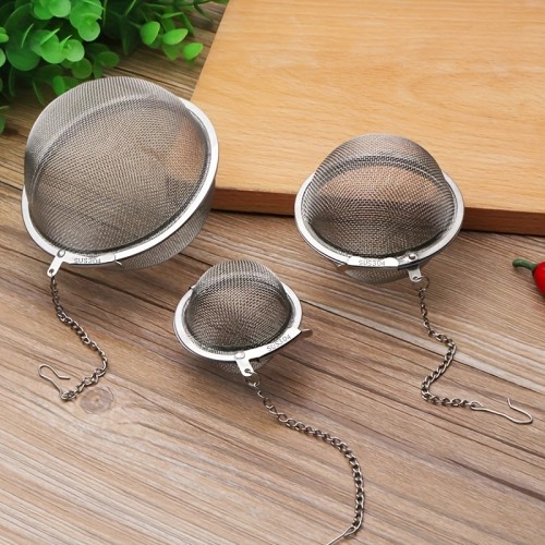 1 Pack Premium 304 Stainless Steel Tea Ball - Perfect for Brewing Delicious Tea at Home - For Tea Lovers - Reusable & Durable - Great Gift for Tea Enthusiasts
