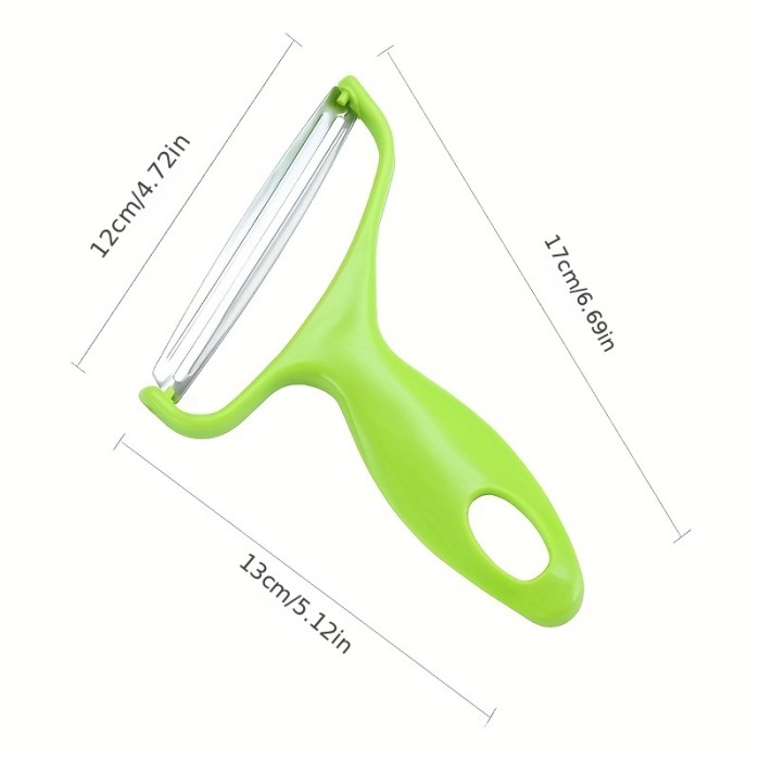 Purple and Blue Cabbage Grater - Wide Mouth Peeling Knife for Easy Shredding and Peeling of Garden Vegetables - Stainless Steel - Kitchen Accessories - Perfect Gift for Home Cooks & Foodies