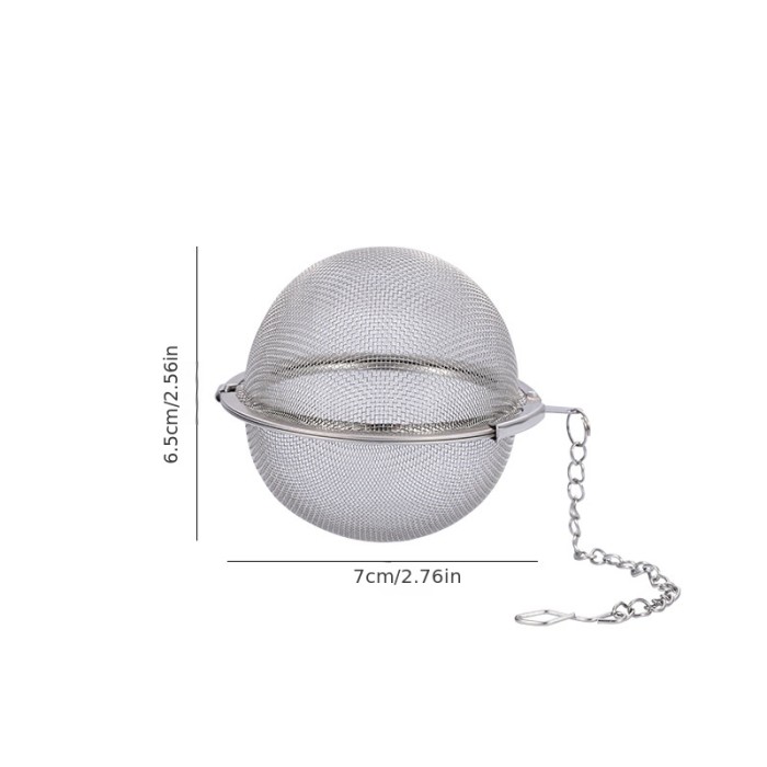 1 Pack Premium 304 Stainless Steel Tea Ball - Perfect for Brewing Delicious Tea at Home - For Tea Lovers - Reusable & Durable - Great Gift for Tea Enthusiasts