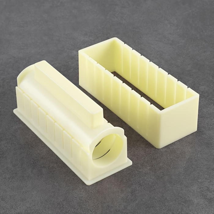 DIY Sushi Maker Kit for Home Parties & Gifts - No Electricity Needed, Easy to Use Rice Roll & Seaweed Nori Molding Tool