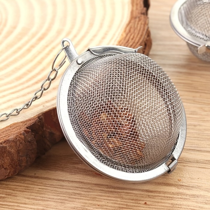 1 Pack Premium 304 Stainless Steel Tea Ball - Perfect for Brewing Delicious Tea at Home - For Tea Lovers - Reusable & Durable - Great Gift for Tea Enthusiasts