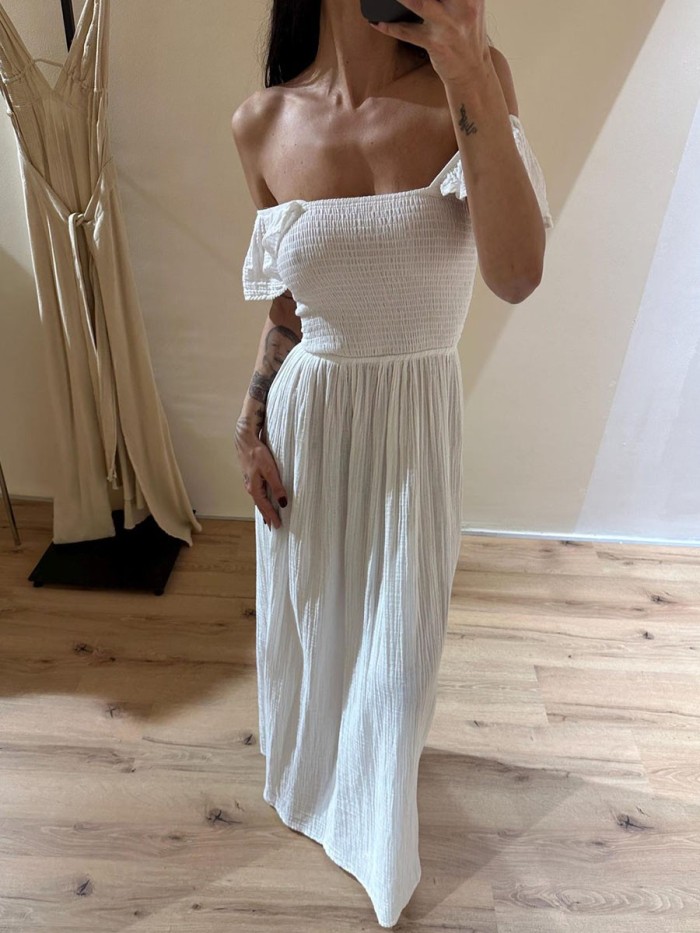 Bohemian resort casual dress