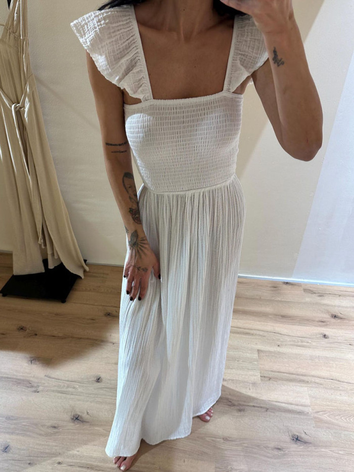 Bohemian resort casual dress