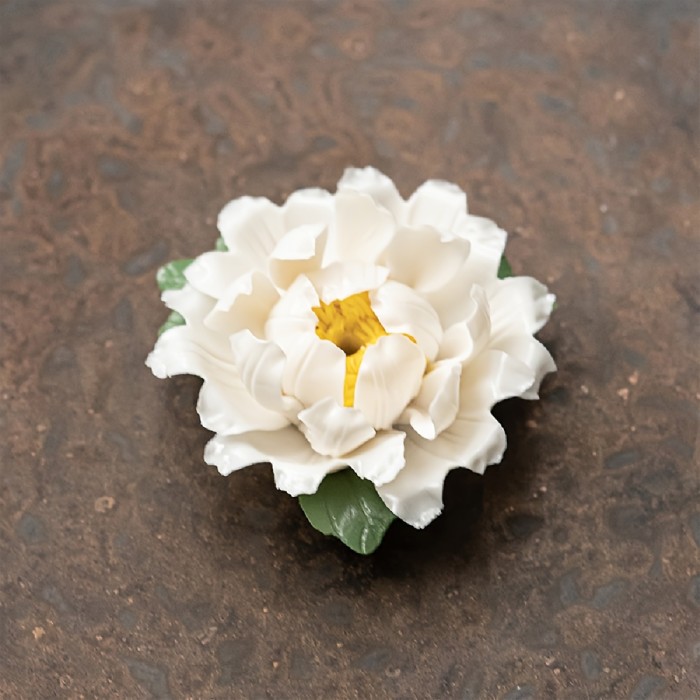Peony Home Decor Ceramic Flower Art Ceramic Peony Flower