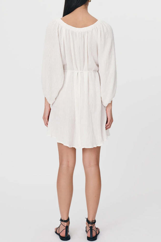 Sexy Lace Up Ruched Off Shoulder Long Sleeve Dresses